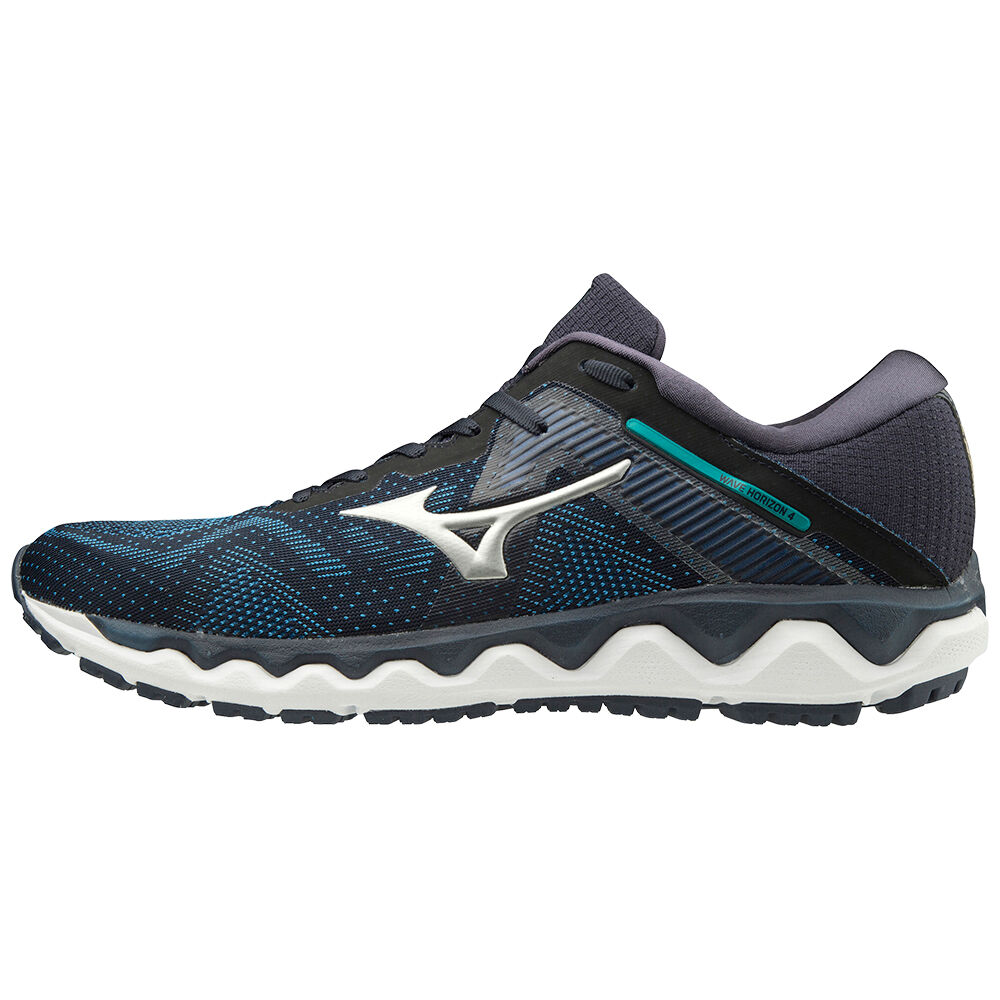 Mizuno Wave Horizon 4 - Erkek Koşu Ayakkabısı - Lacivert Türkiye (BINOVE-542)